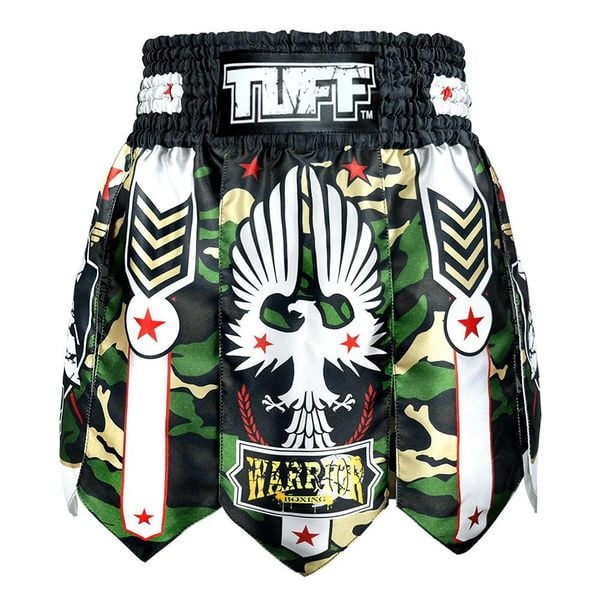 Spodenki treningowe TUFF Gladiator Brown Military Warrior. Białe krótkie spodenki sportowe TUFF, bez wzorów. Za 199.00 zł.