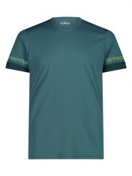 Cmp Koszulka funkcyjna w kolorze turkusowym rozmiar: 48. Niebieskie t-shirty sportowe CMP, bez wzorów, z materiału, bez ramiączek, outdoorowe. Za 57.60 zł.