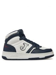 Joma Sneakersy C.Platea Mid CPLAMW2403 Biały. Białe buty sportowe casual Joma, bez wzorów, ze skóry, bez zapięcia. Za 129.99 zł.