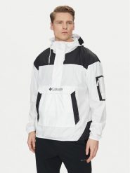Columbia Wiatrówka Challenger Windbreaker KM2005 Biały Regular Fit. Białe kurtki do biegania Columbia, l, bez wzorów, z syntetyku, bez kaptura. Za 179.99 zł.