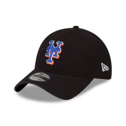 Czapka z daszkiem New Era MLB New York Mets. Czarne czapki z daszkiem New Era, bez wzorów. Za 177.00 zł.