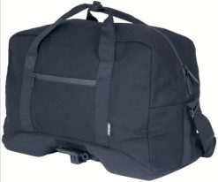System - Torba na bagażnik „Metro Duffle”. Czarne torby na ramię ATRAN VELO, bez wzorów, z gumy, na ramię, bez dodatków. Za 337.00 zł.