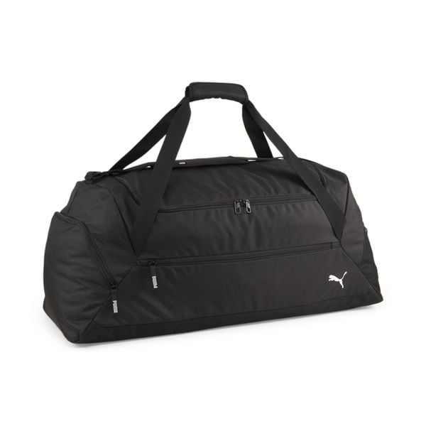 Torba sportowa unisex Puma Teamgoal. Czarne torby na ramię Puma, bez wzorów, z materiału, na ramię, małe, bez dodatków. Za 175.99 zł.