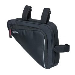 Torba rowerowa Basil Sport Design Triangle Frame Bag 1 L black. Czarne torby na ramię BASIL, bez wzorów, z materiału, na ramię, bez dodatków. Za 165.25 zł.