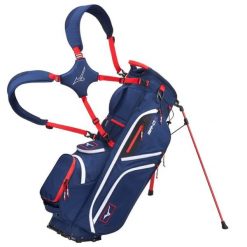 Mizuno BR DX Wodoodporna torba golfowa Torba stojąca NIEBIESKA. Czerwone torby na ramię Mizuno, bez wzorów, z gumy, na ramię, duże, bez dodatków. Za 1,364.63 zł.