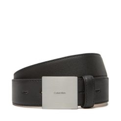 Pasek Męski Calvin Klein. Czarne paski CALVIN KLEIN, bez wzorów. Za 299.99 zł.