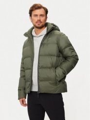 4F Kurtka puchowa 4FWAW24TDJAM513 Zielony Regular Fit. Zielone kurtki 4F, m, bez wzorów, z puchu, bez kaptura. Za 349.99 zł.