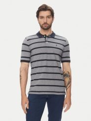 Pierre Cardin Polo C5 21414.2115 Granatowy Slim Fit. Niebieskie koszulki polo Pierre Cardin, m, bez wzorów, z bawełny, bez kołnierzyka, bez ramiączek. Za 259.99 zł.