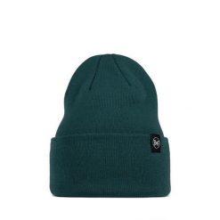 Czapka BUFF KNITTED BEANIE LILON SILVERSAGE. Brązowe czapki zimowe Buff, bez wzorów. Za 119.90 zł.