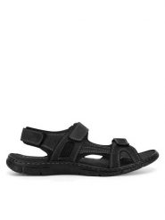Lasocki Sandały KODIAQ-01 MI18 Czarny. Czarne sandały Lasocki, ze skóry, bez zapięcia. Za 159.99 zł.