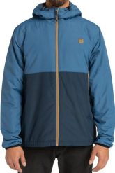 Kurtka zimowa męska Billabong Transport lekka. Niebieskie kurtki Billabong, na zimę, l, bez wzorów, z materiału, bez kaptura. Za 325.49 zł.