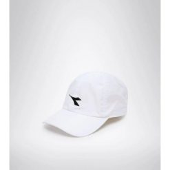 Czapka z daszkiem do tenisa Diadora ADJUSTABLE CUP white. Białe czapki z daszkiem Diadora, bez wzorów. Za 50.00 zł.