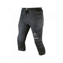 Spodnie bramkarskie do piłki nożnej CALÇA 3/4 LOGO SENIOR. Czarne szorty HO SOCCER, xl, bez wzorów, sportowe. Za 199.80 zł.