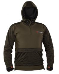 Softshell Bluza wędkarska z kapturem. Zielone bluzy z kapturem TANDEM BAITS, l, bez wzorów, z materiału, z kapturem. Za 260.69 zł.