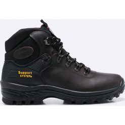 Grisport - Buty. Czarne buty trekkingowe marki Grisport, na zimę, z materiału. W wyprzedaży za 249.90 zł.