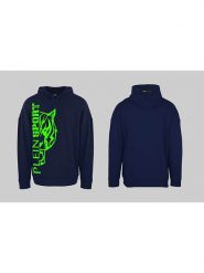 Plein Sport Bluza w kolorze granatowym rozmiar: XL. Niebieskie bluzy Plein Sport, xl, bez wzorów, z bawełny, z kapturem. Za 230.00 zł.