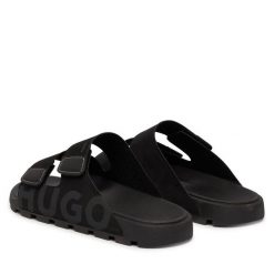 Klapki HUGO. Czarne klapki Hugo. Za 399.99 zł.