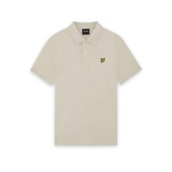 Zwykła koszulka polo Lyle & Scott. Białe koszulki polo LYLE AND SCOTT, m, bez wzorów, bez kołnierzyka, bez ramiączek. Za 285.80 zł.