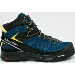 Salomon - Buty X Alp Mid Ltr GTX. Brązowe buty trekkingowe marki Salomon, z gore-texu. W wyprzedaży za 679.90 zł.