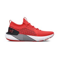 Buty biegowe męskie Under Armour HOVR Phantom 3 SE. Czerwone buty do biegania Under Armour, bez wzorów, bez zapięcia, do biegania. Za 449.99 zł.
