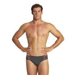 Kąpielówki męskie slipy kąpielowe sportowe na basen plażę Arena Streak. Brązowe slipy i bokserki Arena, m, bez wzorów. Za 49.99 zł.