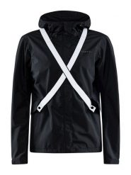 Craft Kurtka kolarska "Core Bike Ride" w kolorze czarnym rozmiar: M. Czarne kurtki outdoor i hardshell Craft, m, bez wzorów, z materiału, bez kaptura. Za 170.07 zł.