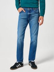 Wrangler Dżinsy - Regular fit - w kolorze niebieskim rozmiar: W33/L34. Niebieskie jeansy Wrangler, l. Za 188.85 zł.