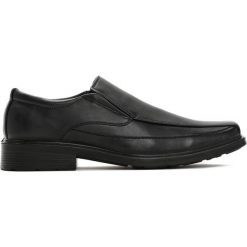 Czarne Półbuty Buzer. Eleganckie półbuty marki Born2be. Za 89.99 zł.