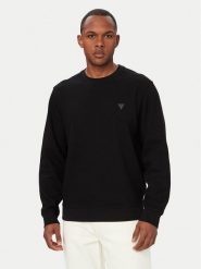 Guess Sweter M6YQ24 K4245 Czarny Regular Fit. Czarne swetry rozpinane Guess, m, z aplikacjami, z bawełny, bez kołnierzyka, bez ramiączek. Za 344.99 zł.