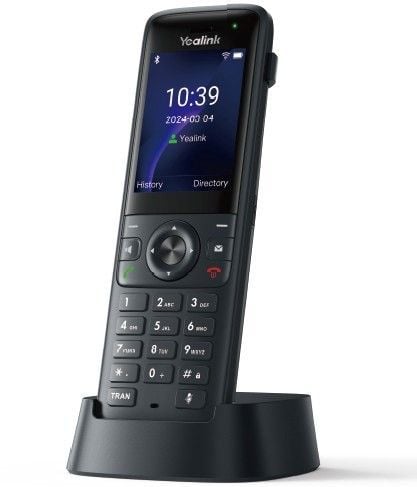 Telefon IP Yealink AX83H Black. Czarne słuchawki bezprzewodowe yealink. Za 590.99 zł.
