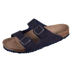Klapki męskie Birkenstock Arizona. Czarne klapki Birkenstock, z materiału. Za 583.00 zł.