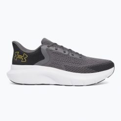 Buty do biegania męskie Under Armour Charged Rogue 5 castlerock/campus. Szare buty do biegania Under Armour, bez wzorów, bez zapięcia, do biegania. Za 249.99 zł.