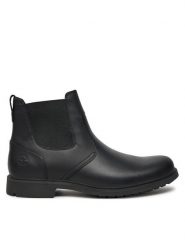 Timberland Sztyblety Stormbucks Mid C Helsea Boot TB05551R001 Czarny. Czarne botki sznurowane Timberland, bez wzorów, ze skóry, bez obcasa, bez zapięcia. Za 779.99 zł.