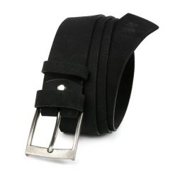 Pasek skórzany BELTIMORE r.85-100 cm A84 czarny. Czarne paski bez wzorów. Za 60.49 zł.