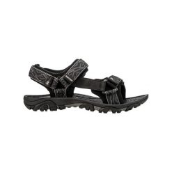 Sandały turystyczne Hannah Belt. Czarne sandały Hannah, z materiału, bez zapięcia. Za 215.65 zł.