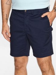 Polo Ralph Lauren Szorty materiałowe 710799213005 Granatowy Slim Fit. Niebieskie szorty Polo Ralph Lauren, m, bez wzorów, z bawełny. Za 549.99 zł.