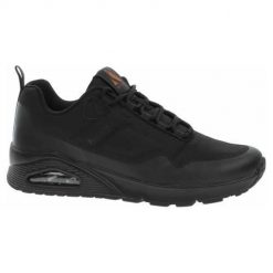 Buty do chodzenia męskie Skechers Uno Maverick. Czarne buty sportowe casual Skechers, bez wzorów, z materiału, bez zapięcia. Za 476.00 zł.