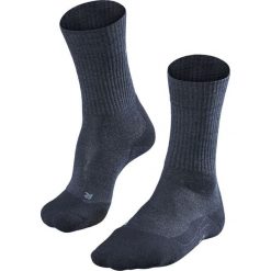 Skarpetki Falke TK2 Wool. Niebieskie skarpety Falke, bez wzorów, z poliamidu. Za 177.50 zł.