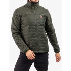 Kurtka ocieplana męska Fjallraven Expedition X-Latt Jacket. Czarne kurtki Fjällräven, m, bez wzorów, bez kaptura. Za 940.25 zł.