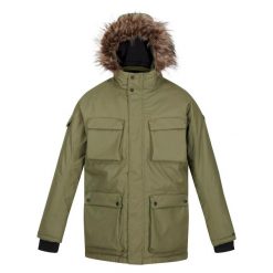 Kurtka Zimowa Parka Męska Aziel. Brązowe kurtki Regatta, na zimę, m, bez wzorów, bez kaptura. Za 276.99 zł.