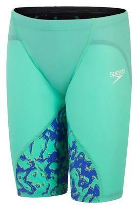 Strój pływacki startowy jammery Męske Speedo Lzr Ignite. Czarne odzież kompresyjna Speedo, l, bez wzorów, z elastanu, do pływania. Za 531.98 zł.