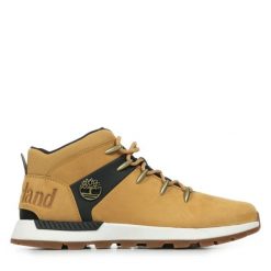 Buty turystyczne Timberland Sprint Trekker Mid Jaune. Żółte buty turystyczne Timberland, bez wzorów, z materiału, bez zapięcia, do biegania. Za 625.55 zł.
