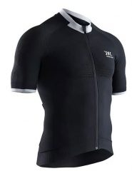 X-Bionic Koszulka kolarska w kolorze czarnym rozmiar: XL. Czarne t-shirty sportowe X BIONIC, bez wzorów, z materiału, bez ramiączek, rowerowe. Za 360.95 zł.