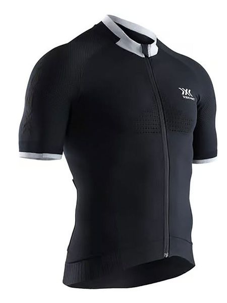 X-Bionic Koszulka kolarska w kolorze czarnym rozmiar: XL. Czarne t-shirty sportowe X BIONIC, bez wzorów, z materiału, bez ramiączek, rowerowe. Za 360.95 zł.