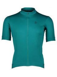 Craft Koszulka kolarska "Core Essence" w kolorze turkusowym rozmiar: L. Niebieskie t-shirty sportowe Craft, bez wzorów, bez ramiączek, rowerowe. Za 114.44 zł.
