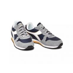 Buty sportowe sneakersy męskie Diadora Olympia C9855. Szare buty sportowe casual Diadora, bez wzorów, bez zapięcia. Za 259.00 zł.