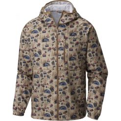 COLUMBIA kurtka męska Flash Forward Windbreaker Print British Tan Camper Print S. Kurtki przejściowe Columbia, m, bez wzorów, z kapturem. W wyprzedaży za 179.00 zł.