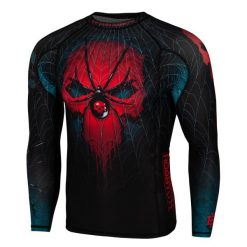 Koszulka sportowa męska Rashguard do MMA EXTREME HOBBY WIDOW. Czarne bielizna termoaktywna EXTREME HOBBY, m, bez wzorów, z bawełny, bez ramiączek, na fitness i siłownię. Za 209.00 zł.
