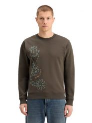 Scotch & Soda Bluza w kolorze brązowym rozmiar: M. Brązowe bluzy Scotch & Soda, m, bez wzorów, bez kaptura. Za 193.24 zł.