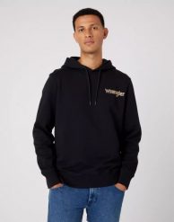 WRANGLER GRAPHIC HOODIE MĘSKA BLUZA LOGO NADRUK W674I4100 112331943. Bluzy Wrangler, m, bez wzorów, z kapturem. Za 199.99 zł.